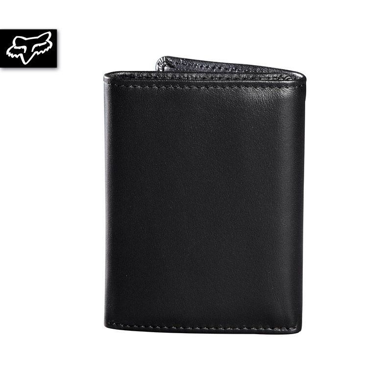 TRIFOLD LEADER WALLET (BLK)