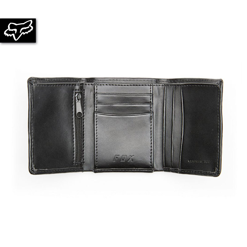 TRIFOLD LEADER WALLET (BLK)
