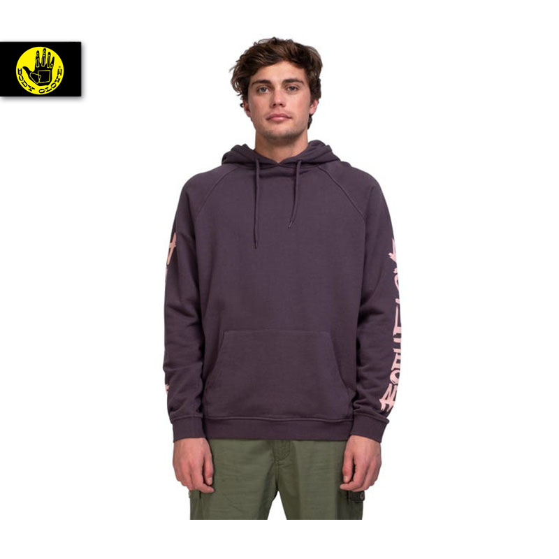 BODY GLOVE HOOD FREEHAND WASHED/BLK