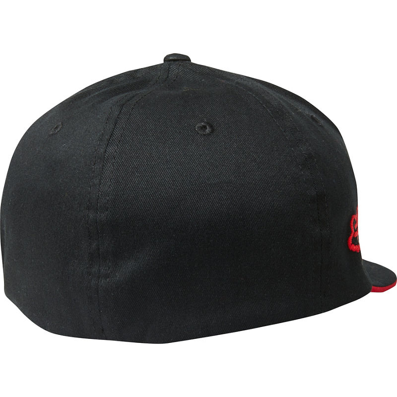 FOX HONDA FLEXFIT HAT BLK