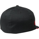 FOX HONDA FLEXFIT HAT BLK