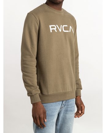 BIG RVCA CREW OLIVE