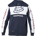 HONDA ZIP FLEECE NVY/WHT 