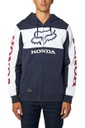 HONDA ZIP FLEECE NVY / WHT