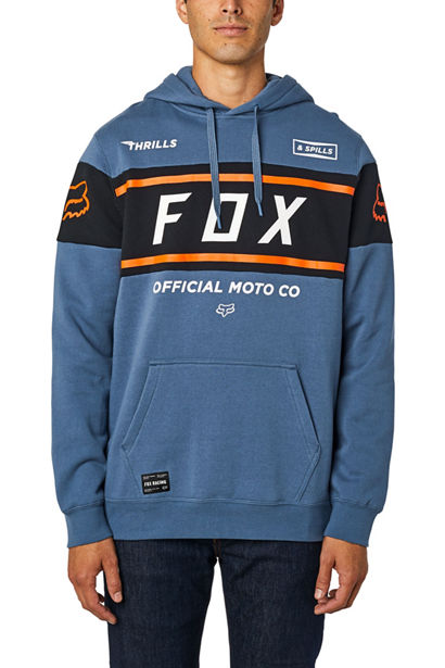 OFFICIAL PULLOVER FLEECE BLU STL