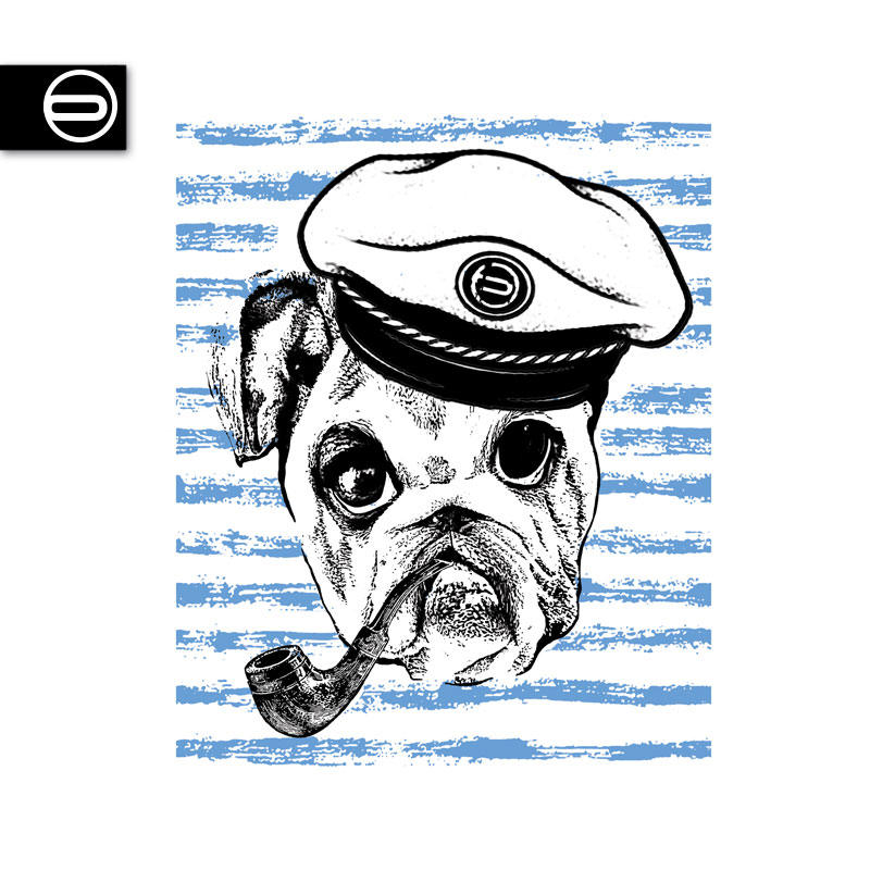 Captain Dog WHT