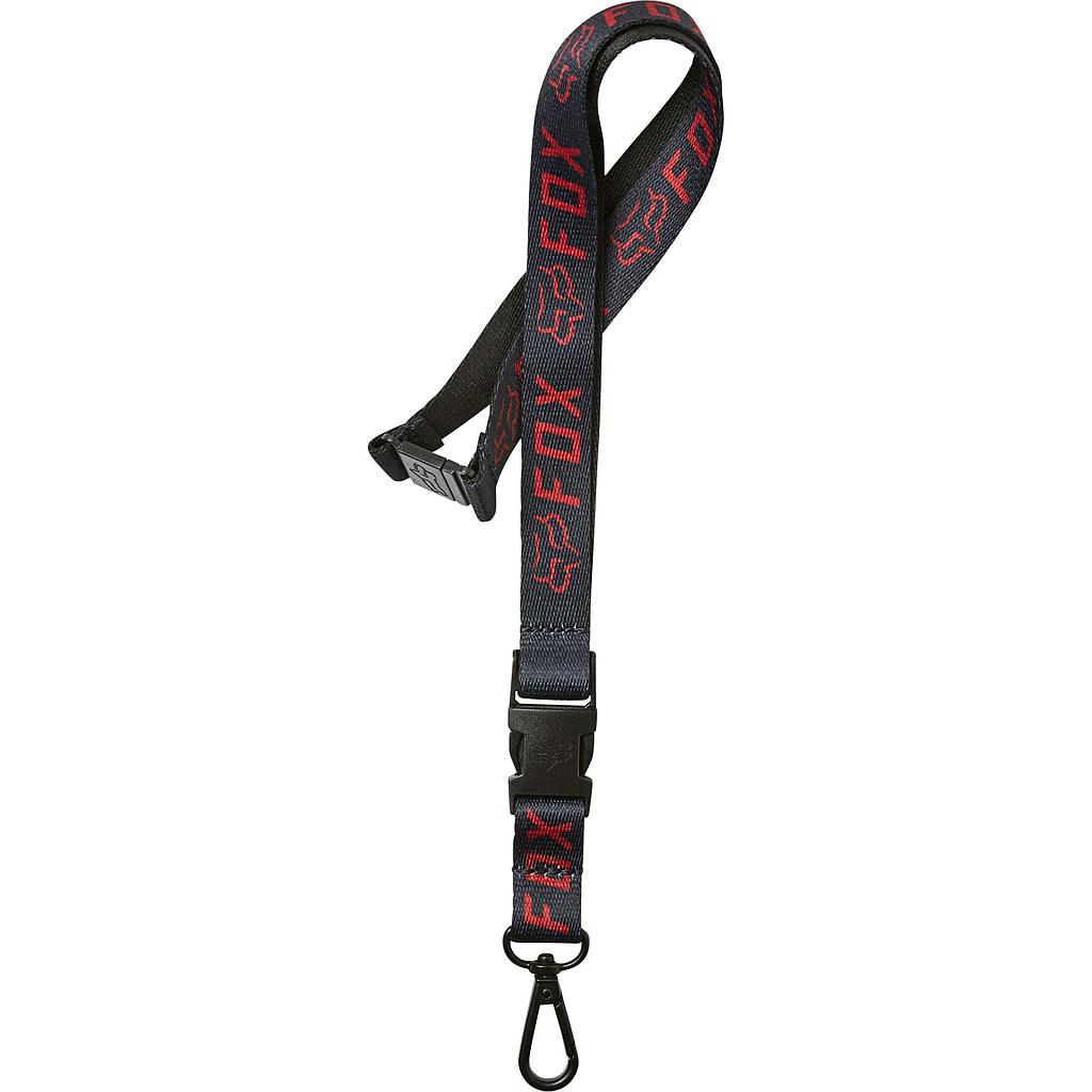 APEX LANYARD BLK/RD 