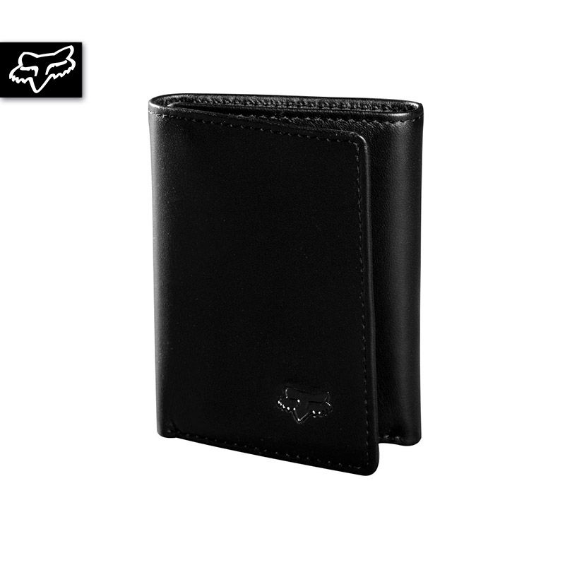 TRIFOLD LEADER WALLET (BLK)