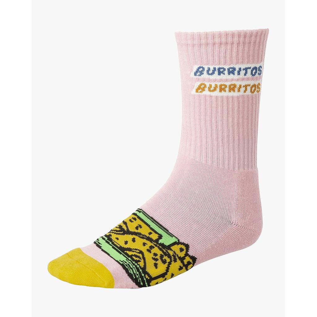 HOT FUDGE CREW SOCK PINK