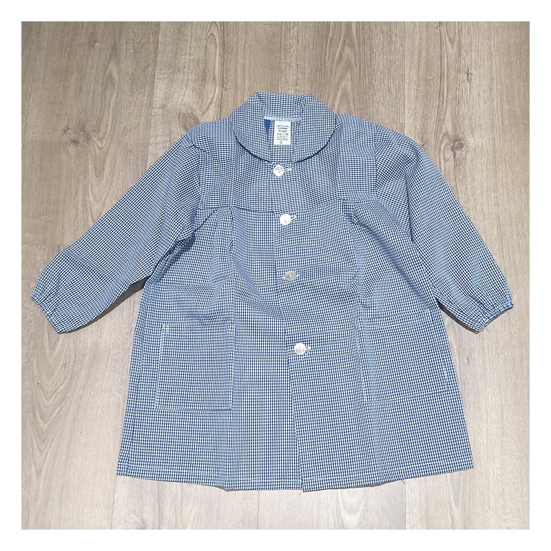 BABY CUADROS AZULES