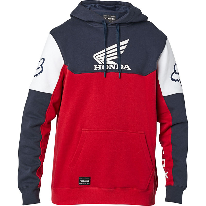 HONDA PULLOVER FLEECE NVY / RD
