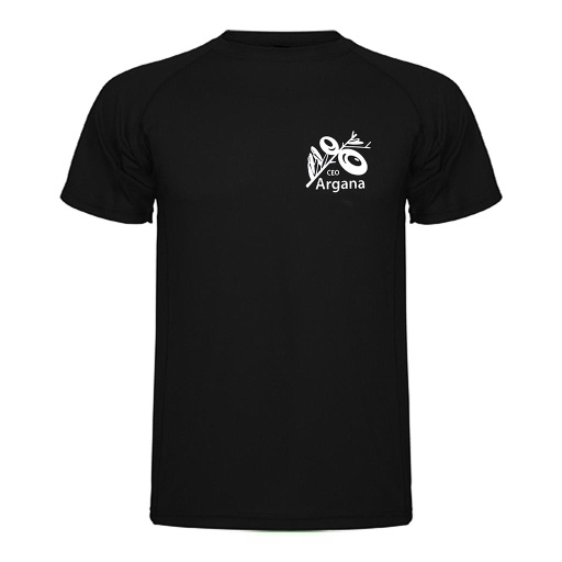 CAMISETA NEGRA IES CEO ARGANA