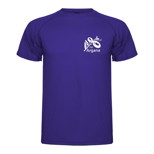 CAMISETA MORADA IES CEO ARGANA
