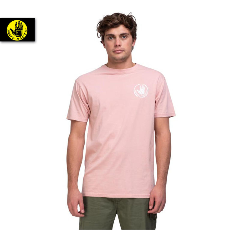 BODY GLOVE T-SHIRT STAMPED TEE ROSE