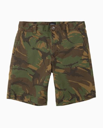 WEEKEND STRETCH SHORT CAMO